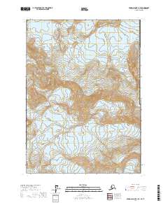 Bering Glacier B-1 SE topographic map thumbnail