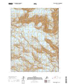 Bering Glacier B-1 SW topographic map thumbnail