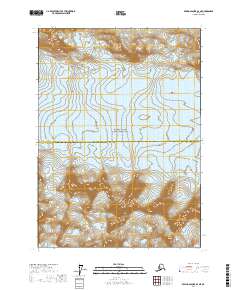 Bering Glacier B-2 NE topographic map thumbnail