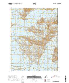 Bering Glacier B-2 SE topographic map thumbnail
