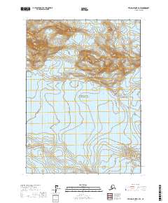 Bering Glacier B-2 SW topographic map thumbnail