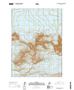 Bering Glacier B-3 NE topographic map thumbnail
