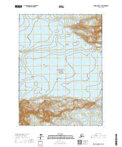 Bering Glacier B-3 SE topographic map thumbnail