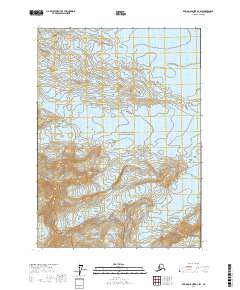 Bering Glacier B-3 SW topographic map thumbnail