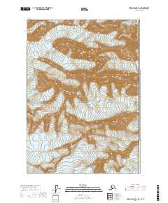 Bering Glacier C-1 NE 2017 topographic map thumbnail