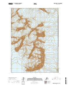 Bering Glacier C-1 SE topographic map thumbnail