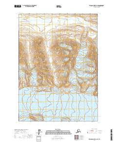 Bering Glacier C-3 NW 2017 topographic map thumbnail