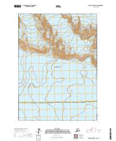 Bering Glacier C-3 SW 2017 topographic map thumbnail