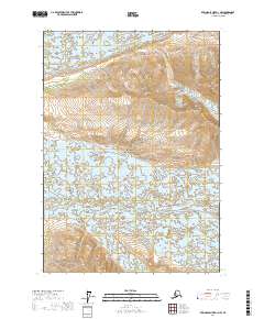Bering Glacier D-1 NW 2017 topographic map thumbnail