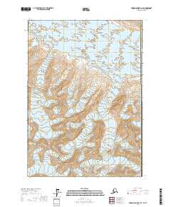 Bering Glacier D-1 SE 2017 topographic map thumbnail
