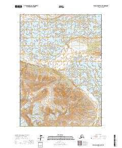Bering Glacier D-2 NE 2017 topographic map thumbnail