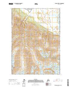 Bering Glacier D-2 NW 2017 topographic map thumbnail