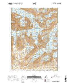 Bering Glacier D-3 SW 2017 topographic map thumbnail