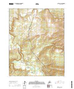 Bettles A-1 SE topographic map thumbnail