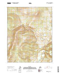 Bettles A-1 SW topographic map thumbnail