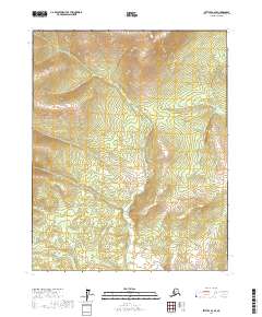 Bettles A-2 SE topographic map thumbnail