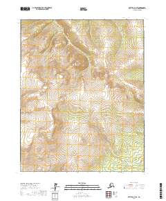 Bettles A-2 SW topographic map thumbnail