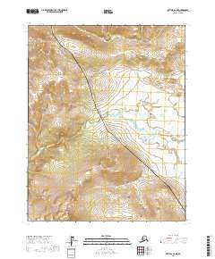 Bettles B-2 NE 2017 topographic map thumbnail
