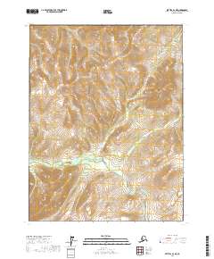 Bettles D-1 NE 2017 topographic map thumbnail