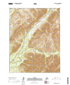 Bettles D-1 NW topographic map thumbnail