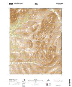 Bettles D-1 SE topographic map thumbnail