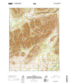 Bettles D-2 NE 2017 topographic map thumbnail