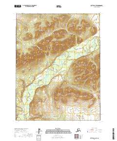 Bettles D-2 NW 2017 topographic map thumbnail