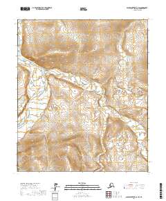 Sagavanirktok A-3 SW topographic map thumbnail