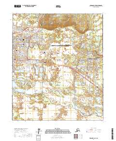 Fairbanks D-2 SE 2017 topographic map thumbnail