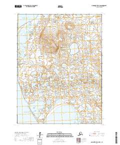 Goodnews Bay A-8 NW topographic map thumbnail