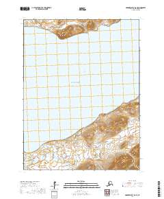 Goodnews Bay A-8 SE topographic map thumbnail