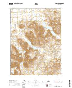 Goodnews Bay B-6 NW topographic map thumbnail
