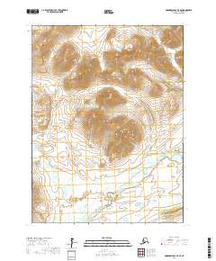 Goodnews Bay B-7 SE topographic map thumbnail