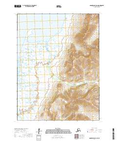 Goodnews Bay B-8 NE topographic map thumbnail
