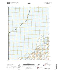 Goodnews Bay B-8 NW topographic map thumbnail