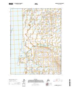 Goodnews Bay B-8 SW topographic map thumbnail