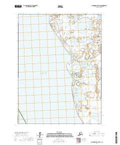 Goodnews Bay C-8 NW topographic map thumbnail
