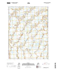 Goodnews Bay D-8 NE topographic map thumbnail