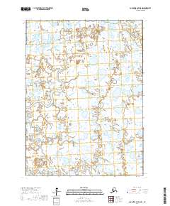Goodnews Bay D-8 NW topographic map thumbnail