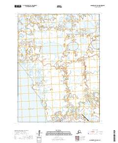 Goodnews Bay D-8 SW topographic map thumbnail
