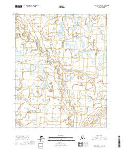 Harrison Bay A-1 NE topographic map thumbnail