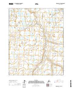 Harrison Bay A-1 NW topographic map thumbnail