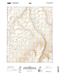 Harrison Bay A-1 SW topographic map thumbnail