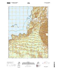 Icy Bay D-1 NW topographic map thumbnail