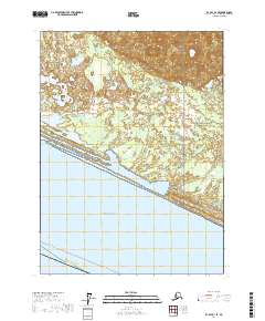 Icy Bay D-1 SE topographic map thumbnail