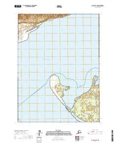 Icy Bay D-2 NE topographic map thumbnail