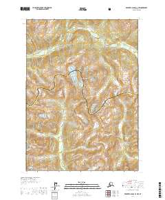 Bradfield Canal A-4 NW 2017 topographic map thumbnail