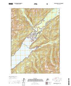 Bradfield Canal A-4 SE 2017 topographic map thumbnail