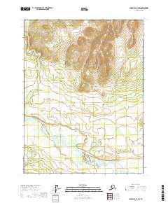 Chandalar A-2 NW topographic map thumbnail