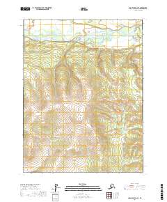 Chandalar A-2 SE topographic map thumbnail